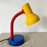 Desk lamp 80s tricolor