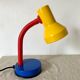 Lampe de bureau années 80 tricolore