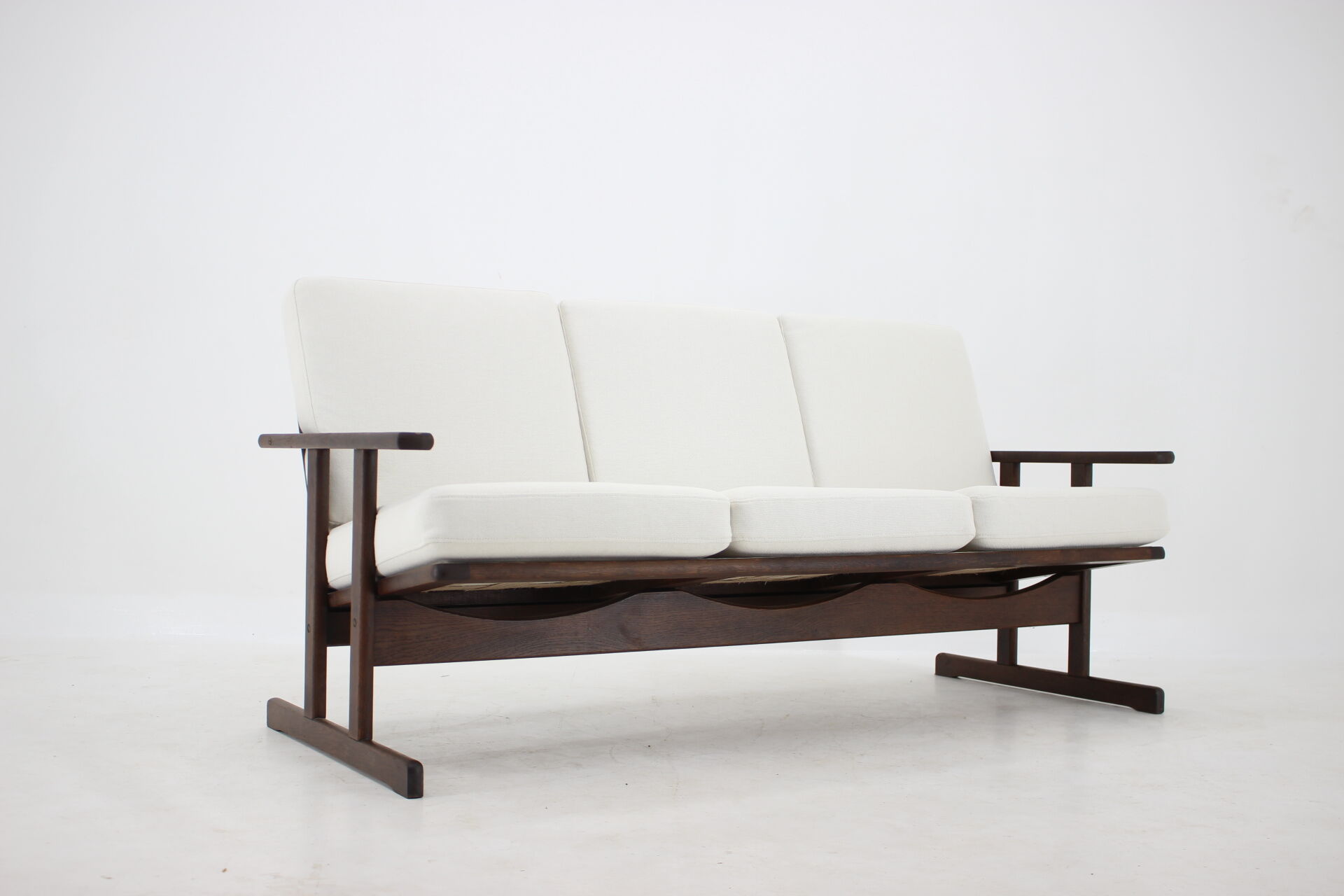 Borge Mogensen 3 Seater "Shaker" Sofa by FDB Mobler, Denmark, 1950s