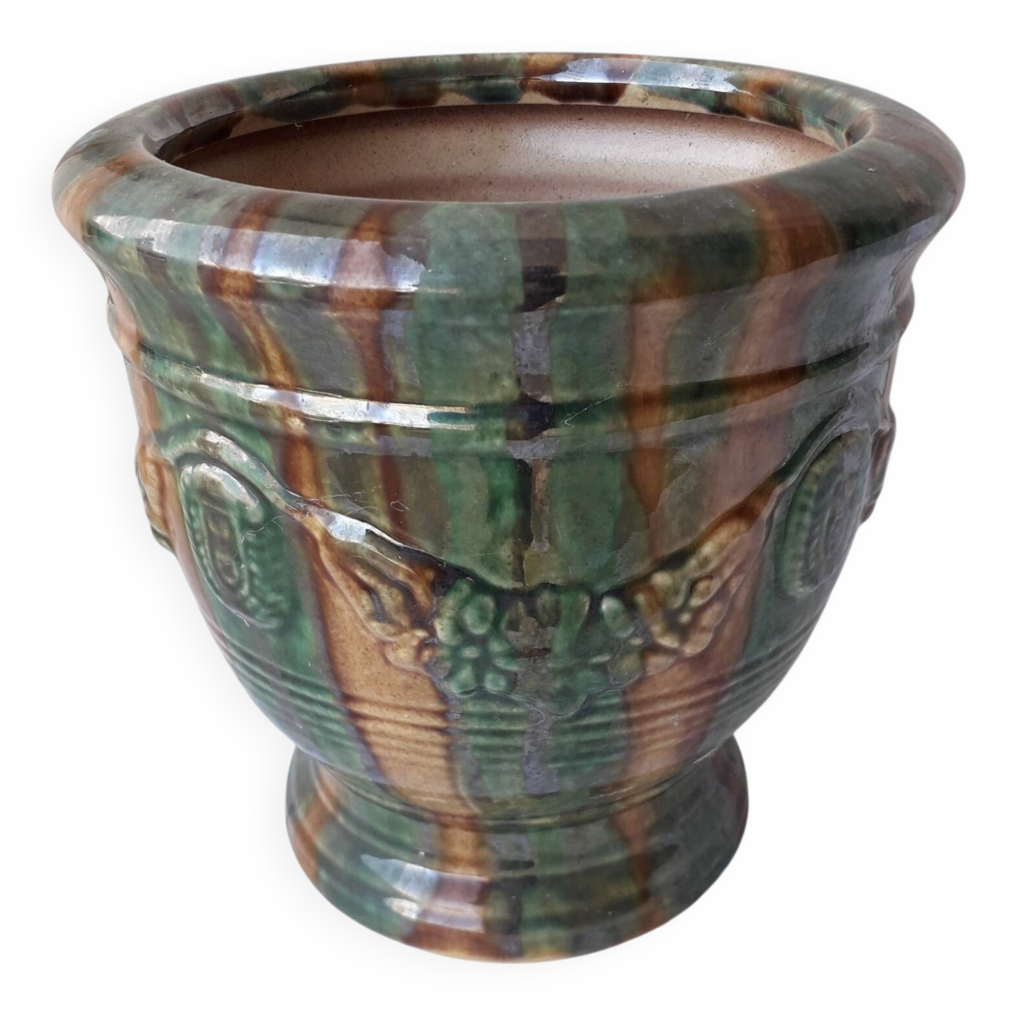 Terracotta flowerpot