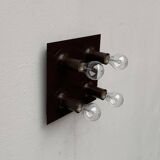 Mid-century German Space Age ceiling or wall lamps by Cosack, set of 2.