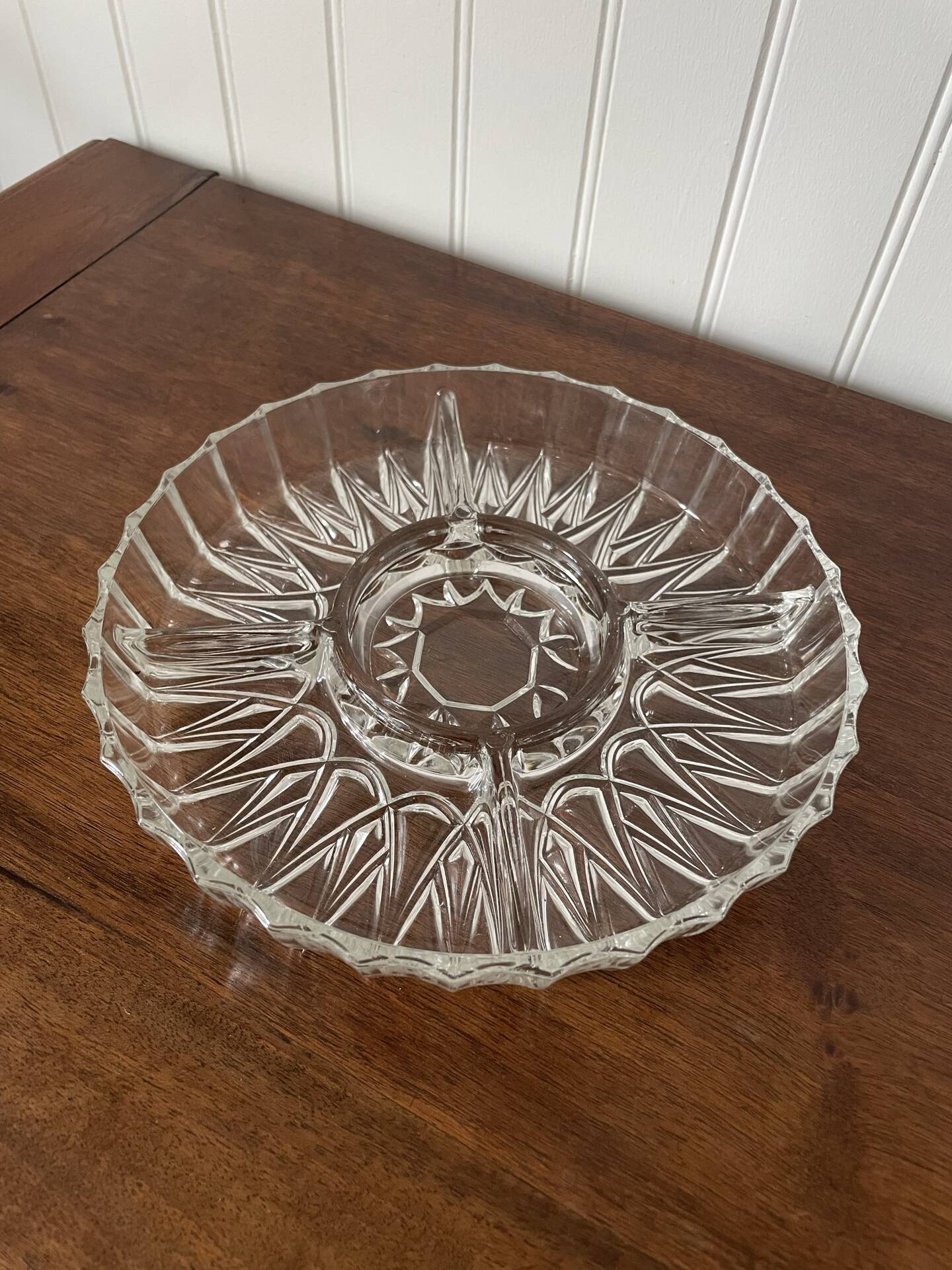 Glass dish made in France