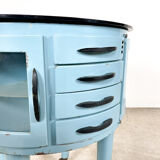 Vintage dentist cabinet leon martin girator meuble