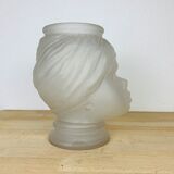 Nubian glass anthropomorphic vase