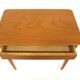 Elm bedside table, Swedish Modern, Sweden, 1940