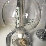 Hellem vacuum coffee maker 6a12 cups complete with its tulip chrome holder