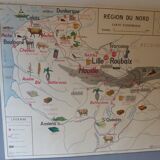 Eastern Region economic map and North Region