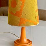 Vintage orange lamp 1970 1980