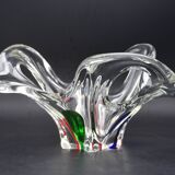 Midcentury Murano glass vase, 1970s