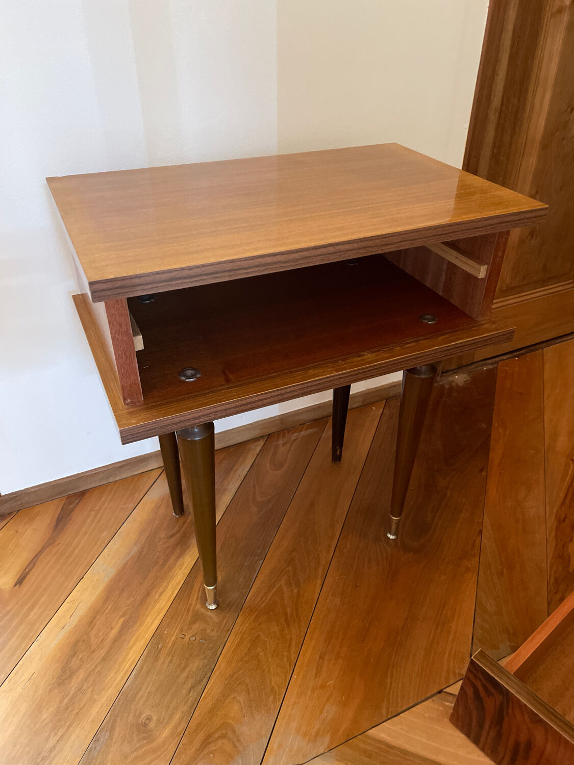 Vintage bedside table