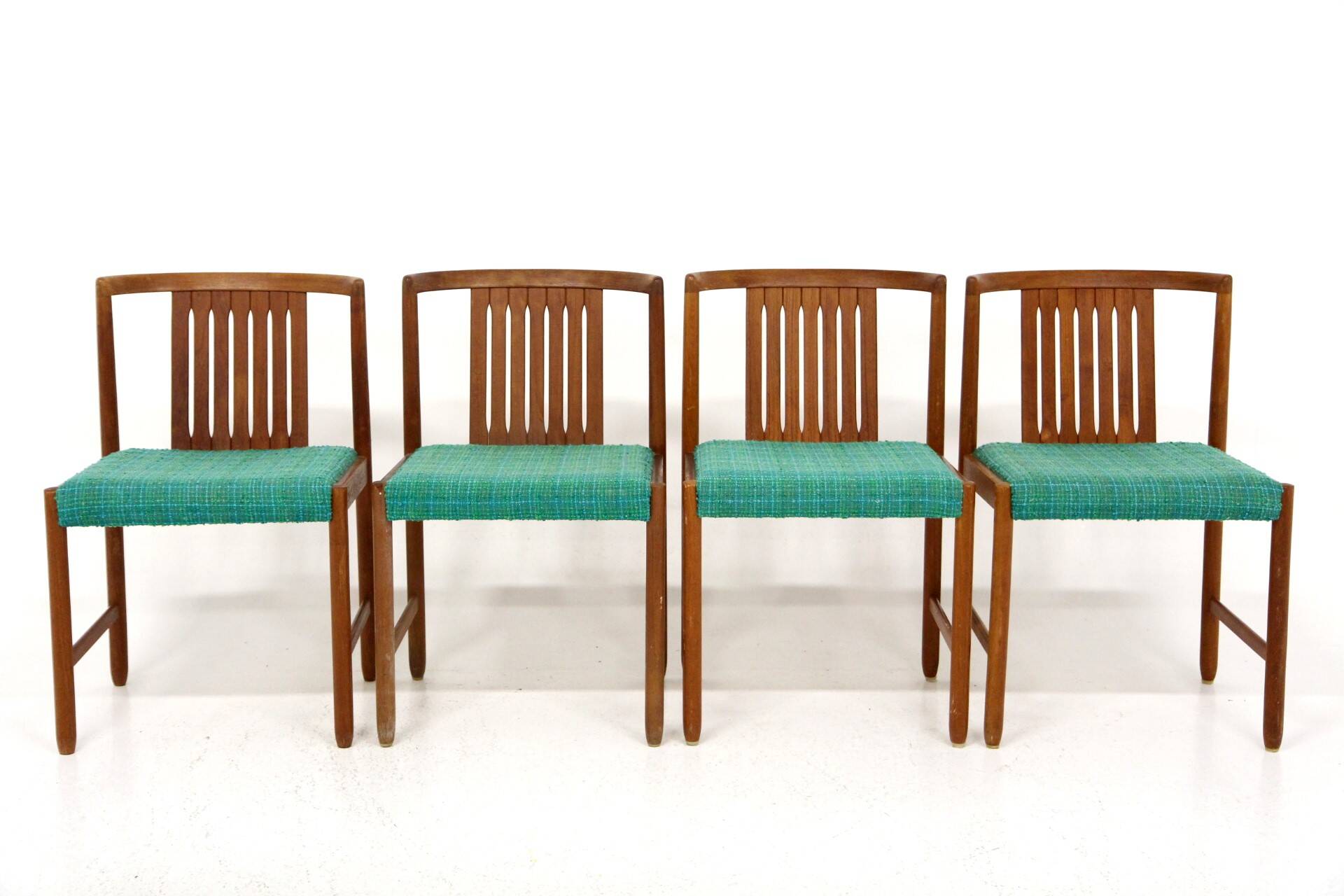 Set of 4 teak table chairs, Bertil Fridhagen, Bodafors, Sweden, 1960
