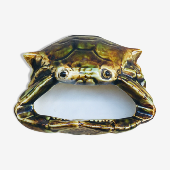 Crabe vide-poche en céramique des années 50