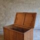 Vintage rattan trunk