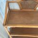 Rattan bookcase