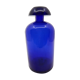 Blue apothecary bottle