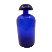 Blue apothecary bottle