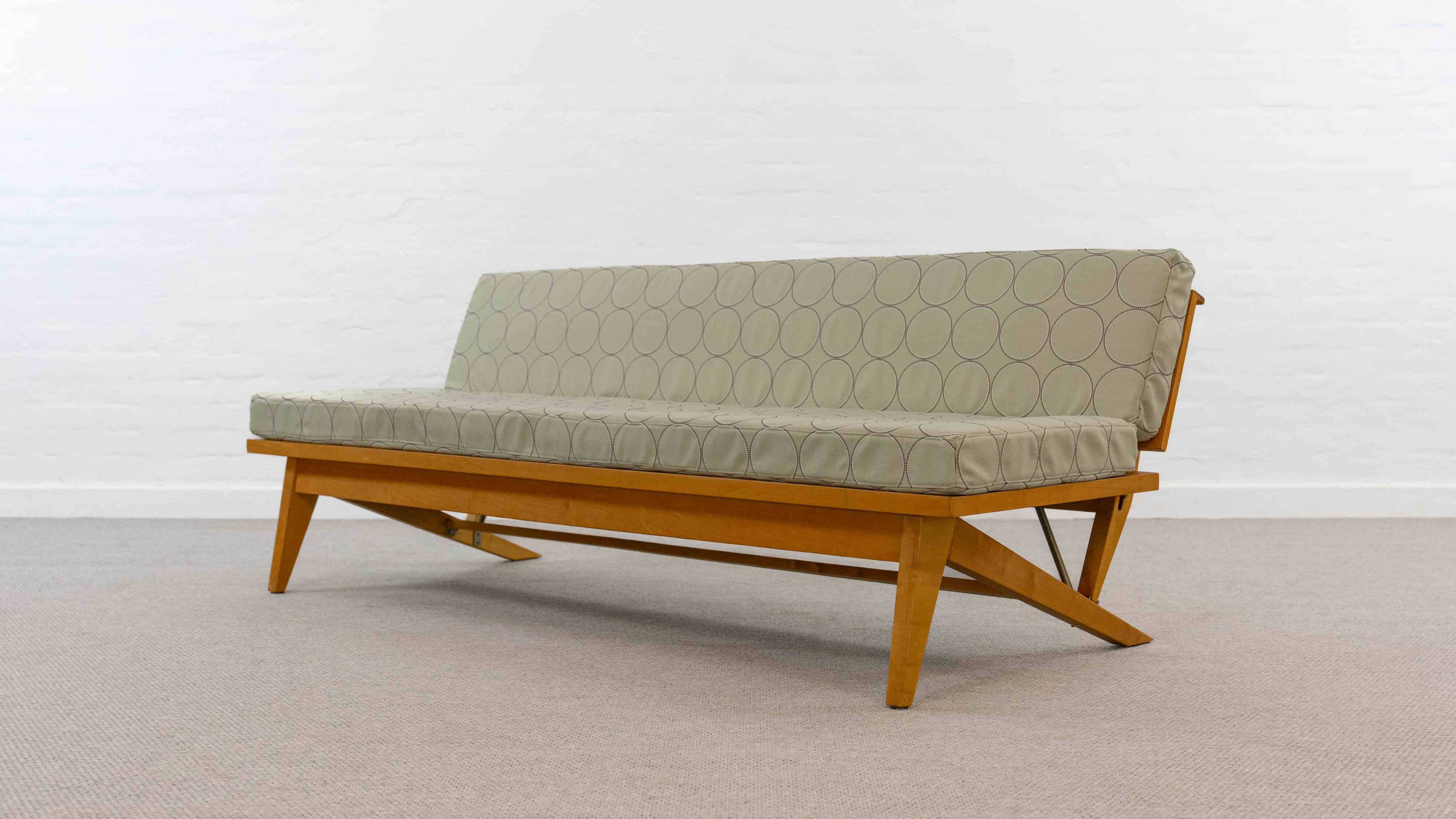 Daybed-sofa by domus kg, schwaikheim, 1950s