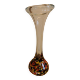 Vase en os de la verrerie danoise holmegaard