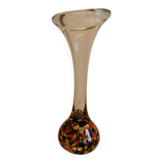 Bone vase from danish holmegaard glassworks