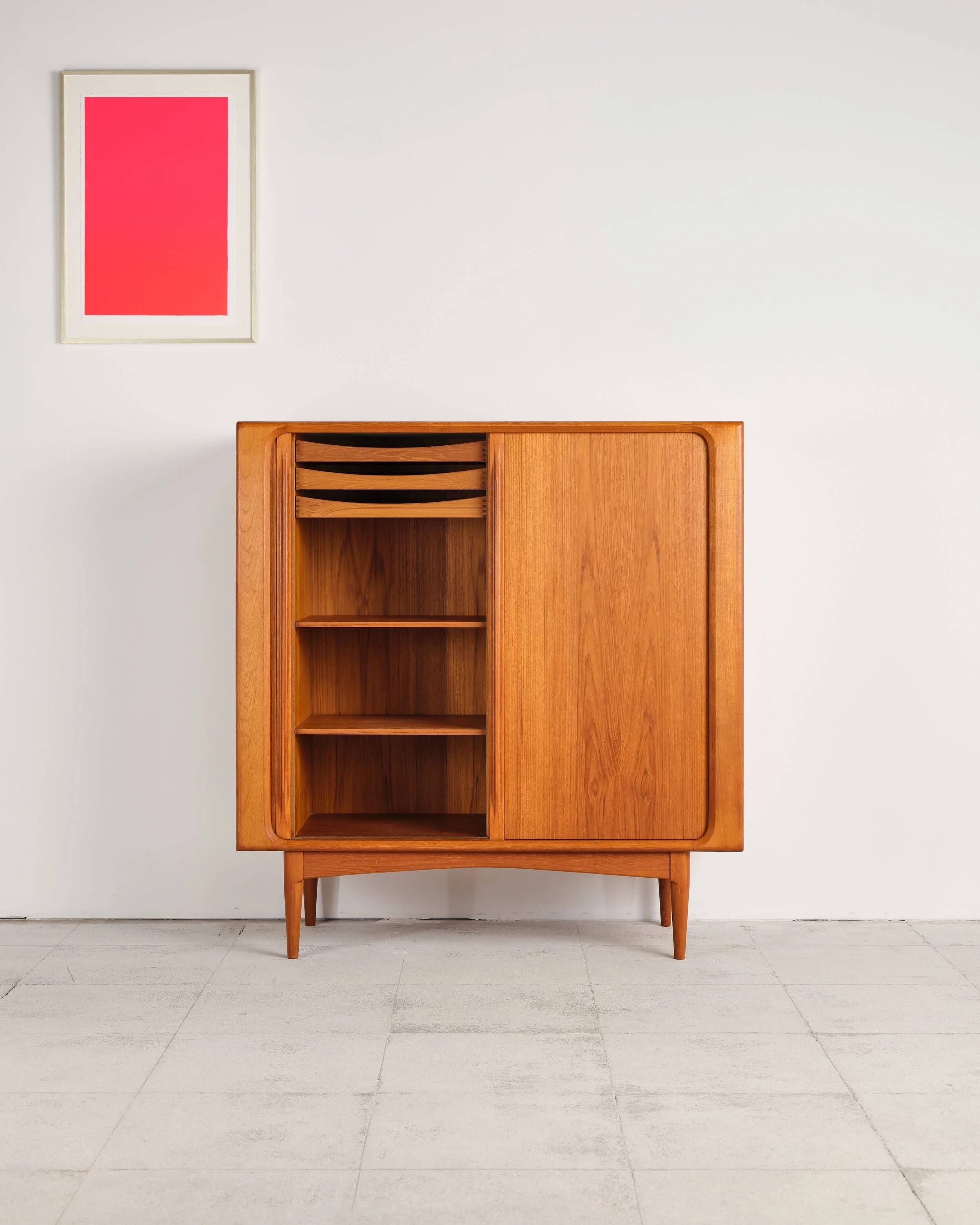 Teak sideboard, Bernhard Pedersen & Søn, Denmark, 1960s