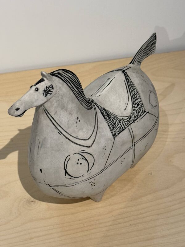 Grand cheval de Stig Lindberg, gustavberg studio 1952-1972