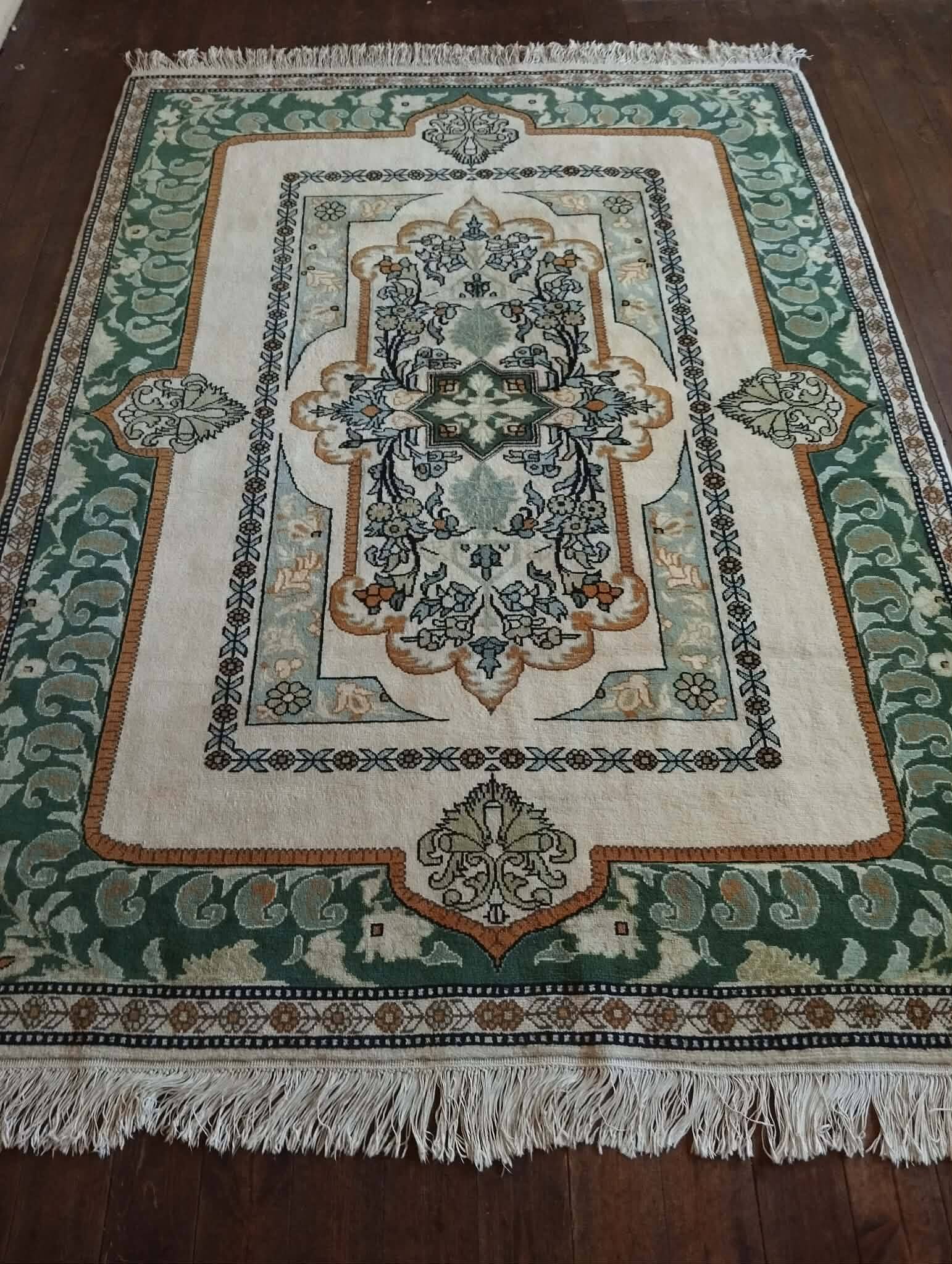 Handmade Kairouan Berber rug 240x173cm