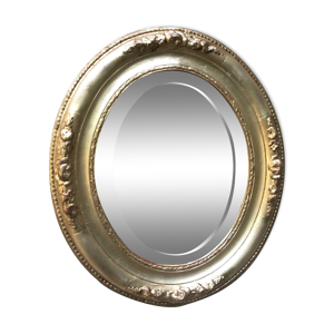 miroir doré fin XIXème