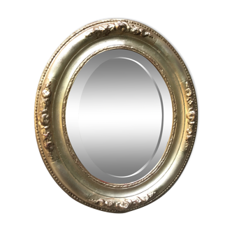 Miroir doré fin XIXème - 38x33cm