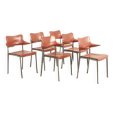6 chaises Kumo de Toshiyuki Kita pour Casas, Espagne, 1989