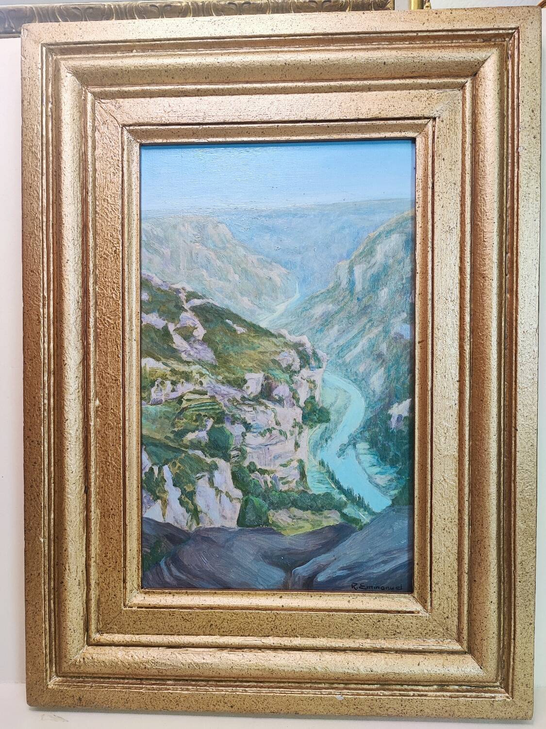 Peinture à l'huile - paysage