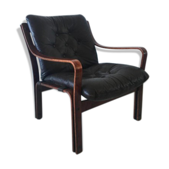 60's leather chair
