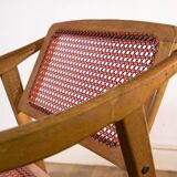 Teak armchair by Michel Ducaroy