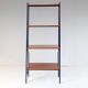 Mid-Century Modern Teak Bookshelf with Iron Frame, Italy, 1960s