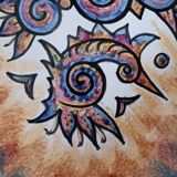 Earthenware plate, Paul Fouillen.