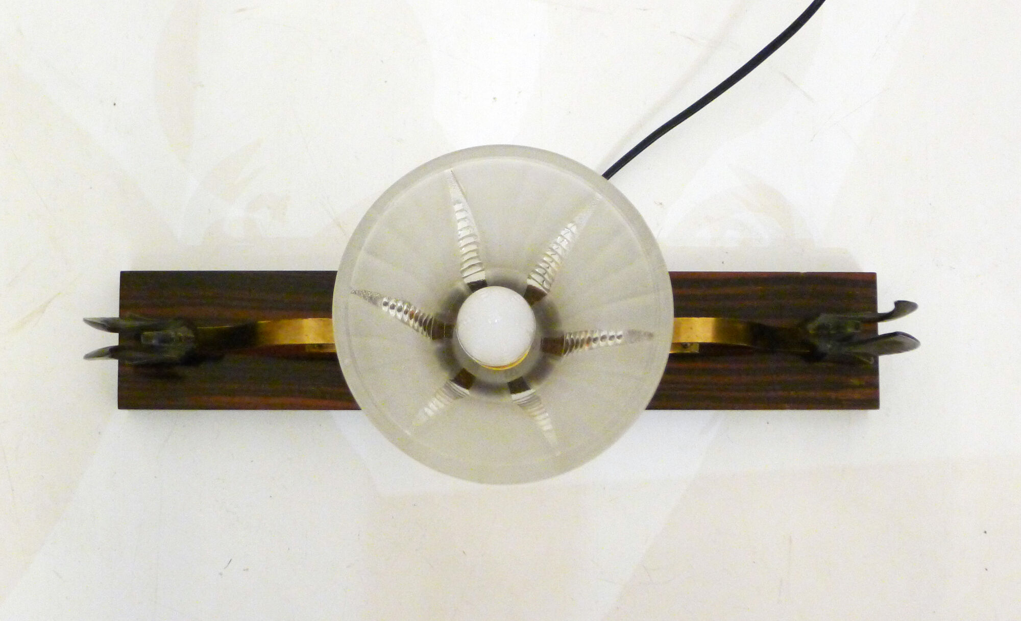 Lampe art déco cygnes à poser