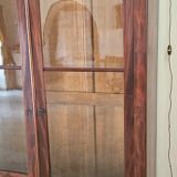 Mahogany showcase cabinet 19th
