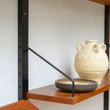 Unité murale modulaire scandinave en teck par Poul Cadovius pour Royal System, Danemark Années 1960