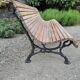 Banc de jardin ancien