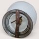 1950s Glass Globe Ceiling Light