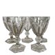 Ensemble de cinq verres à eau Baccarat Harcourt, 15,1 cm