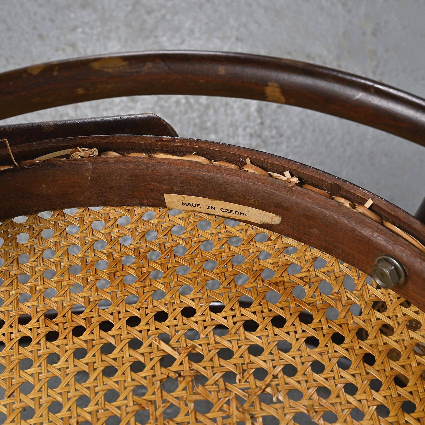 Thonet armchair model No. 33, circa 1960