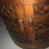 Circular art deco bar