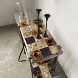 Trio of Memphis candlesticks