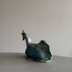 Decorative glazed ceramic sculpture – Tasiaux, Huy