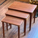 Nestable teak tables