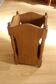 1960s Vintage - elegant wooden (oak) umbrella stand with plastic insert
