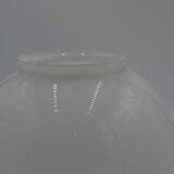 White glass globe