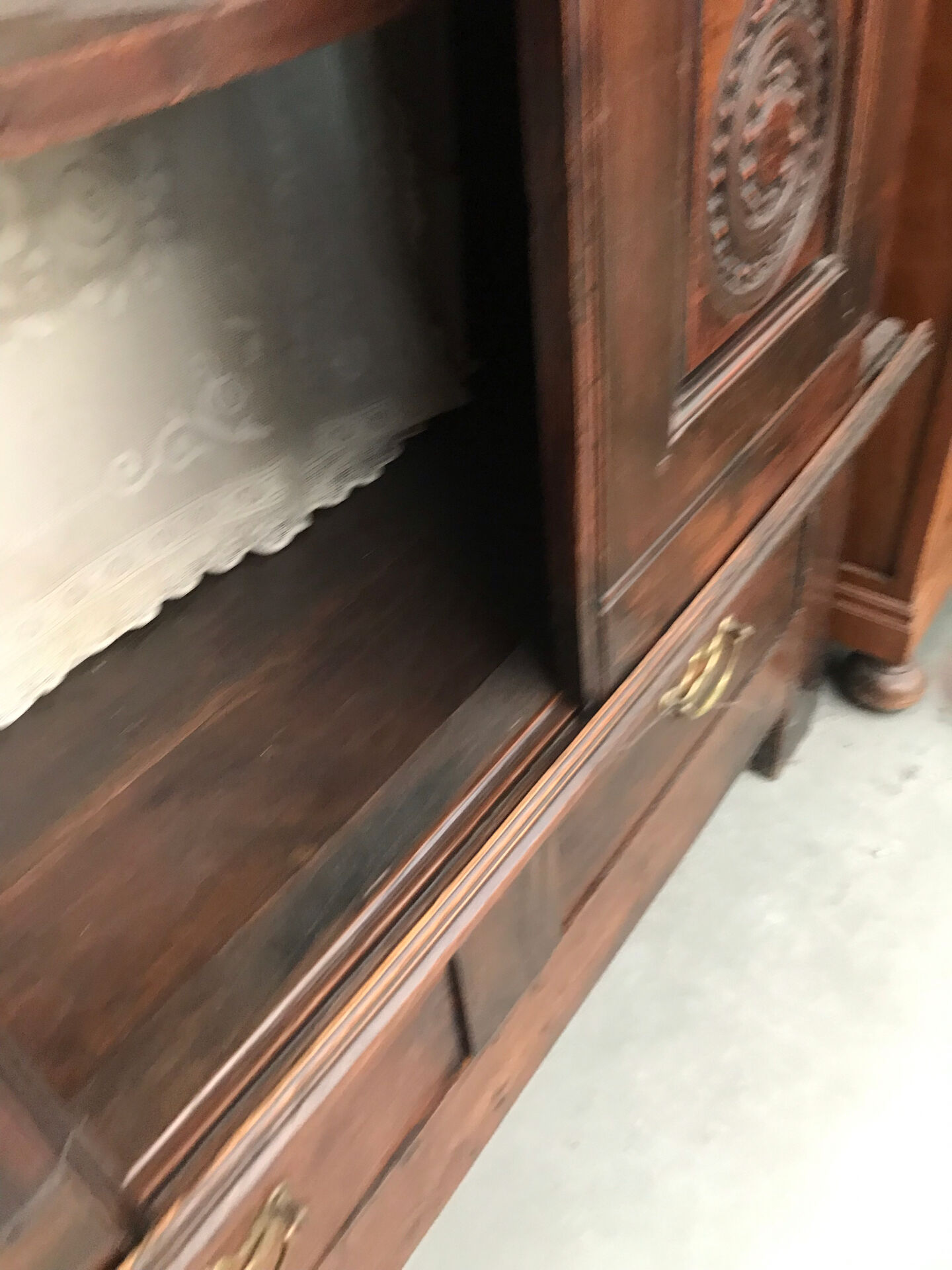 "Breton" wardrobe with sliding door