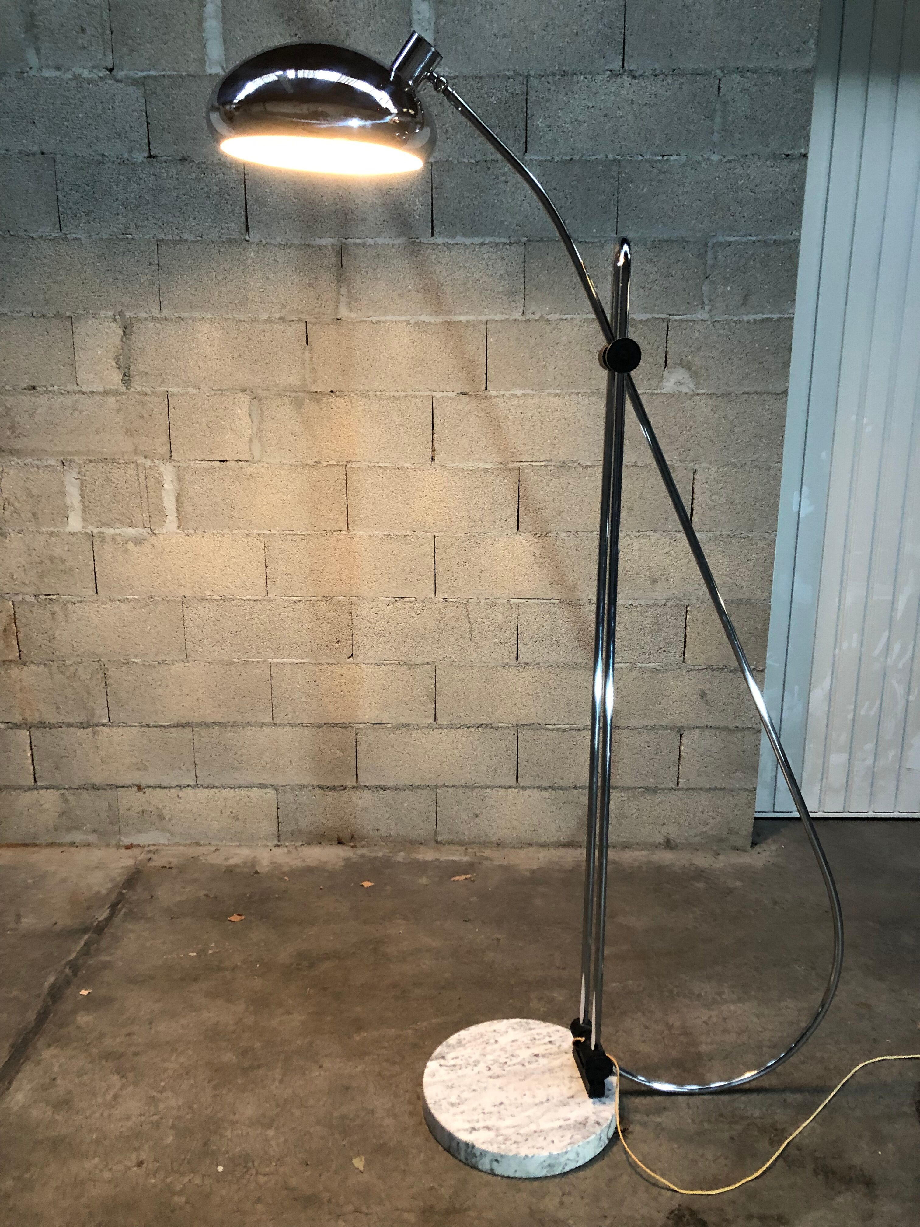 Modular floor lamp italian design 1970