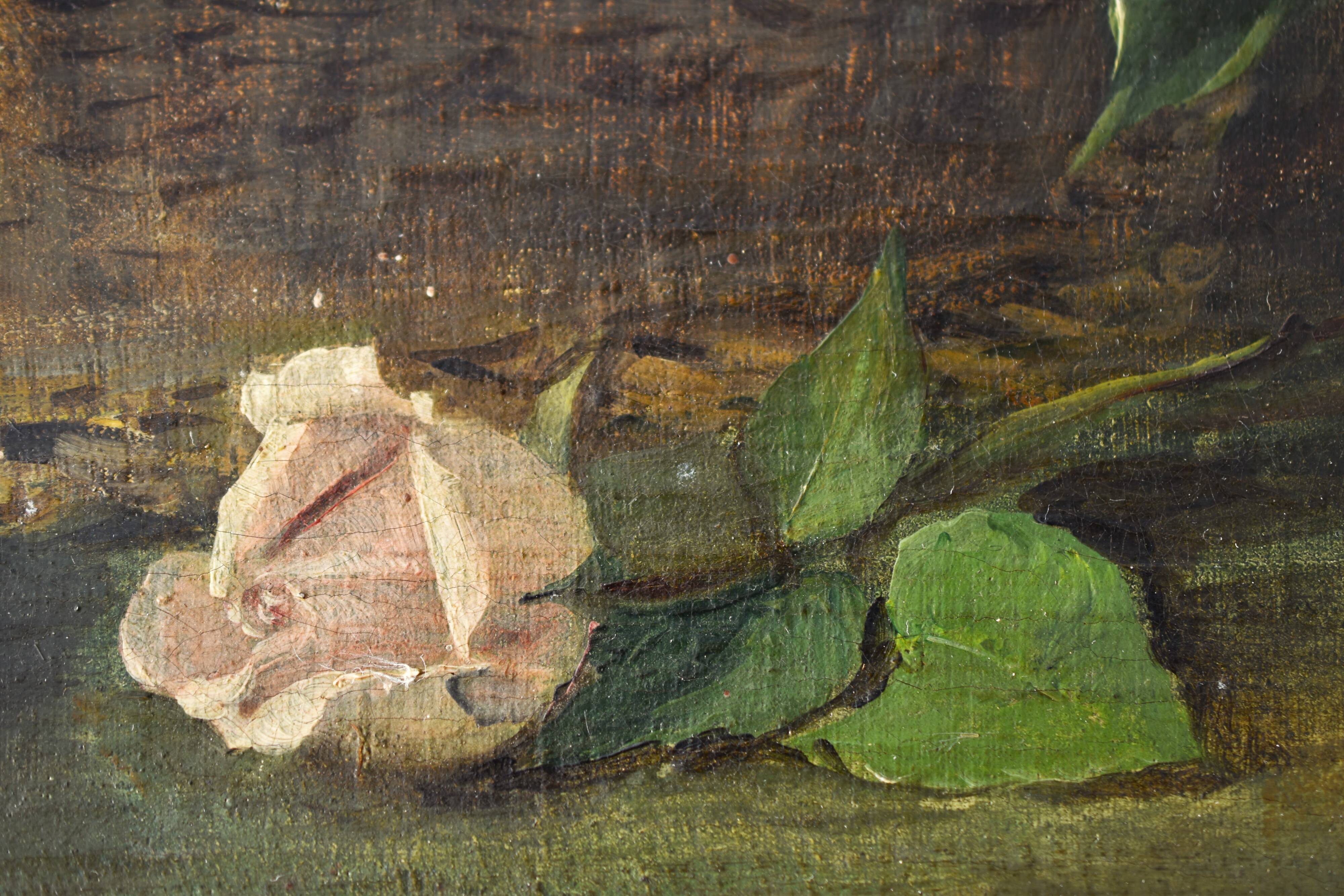 Léon Benoît, Corbeille de fleurs (1884)